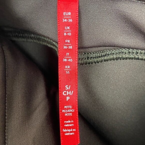 SPANX | Faux Suede Leggings Chocolate Brown Small Petite - Picture 11 of 14